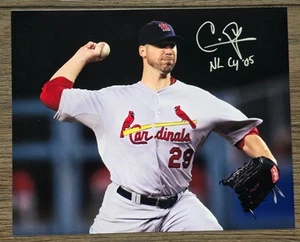 CHRIS CARPENTER signed Foto St Louis Cardinals handsigniert 8x10 mit NL CY '05 - Bild 1 von 1