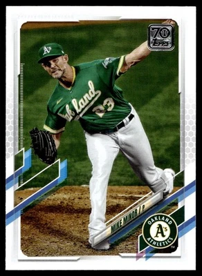2021 Topps Mike Minor... Oakland Athletics #329 - Image 1 of 2
