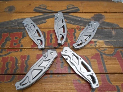 Gerber Paraframe I Pocket Knife Frame Lock Plain Edge Blade - Image 1 of 4