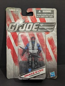 2011 G.I. Joe SNAKE EYES Commando Action Figure Dollar General MOC New - Picture 1 of 4