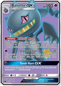 Banette GX - 157/168 - Pokemon Celestial Storm Full Art Ultra Rare Card NM - Bild 1 von 1