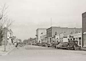 1942 Caney Kansas KS 4. AV Blick nach Osten Foto AUSWAHL! 5x7 oder Wunsch Digital CD - Bild 1 von 1