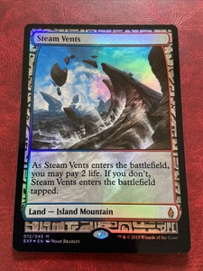 Steam Vents Magic The Gathering Trading Card Games Zendikar Expeditions Individual For Sale Ebay