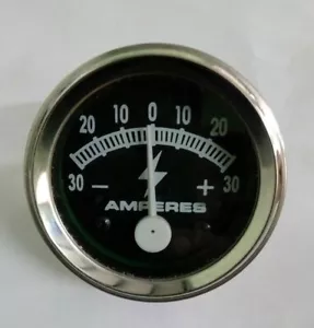Ammeter 2" 30-0-30, Ampere Meter for Trucks, Tractors, Bus, Generator 2 PCS - Picture 1 of 4