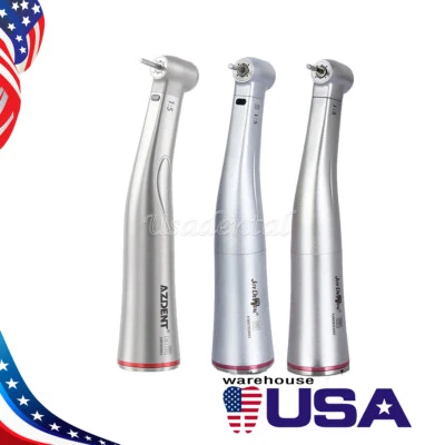 Dental 1:5 Increasing Contra Angle Fiber Optic Handpiece F E-type Electric Motor - Image 1 of 4