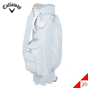 Callaway 2023 NEW Women's Wheeled Caddie Bag 8.5" 5Way 10.4lb PU PE -Blue - Picture 1 of 9