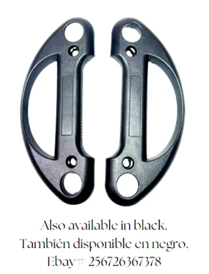 (2) Two Replacement GREY Handle Mackie SRM450 V1, V2 & V3 SRM350 V1, V2 & V3 - Image 1 of 4