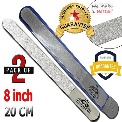 BEAUTYTRACK 8 ZOLL Diamant DEB Nagelfeilen Maniküre Pediküre Podiatrie Chiropody - 2er-pack