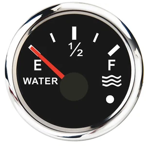 2" 52MM Waterproof Water Level Gauge 0-190ohms 7 Colors LED for Marine Boat Car - Picture 1 of 16