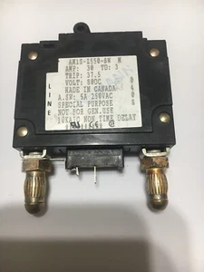 HEINEMANN AM1S-Z550-8W, 30 AMP 80 VOLT DC BULLET BREAKER 30A - Picture 1 of 4