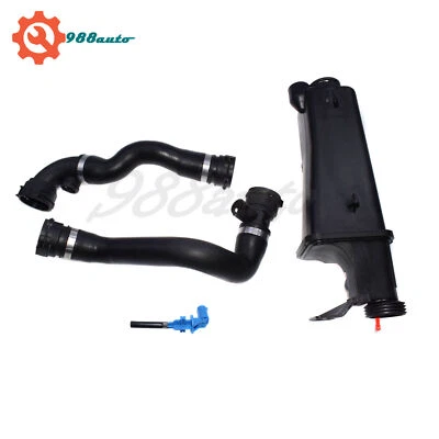 Kit de mangueras de radiador y tanque de expansión de refrigerante para BMW E46 323i 323Ci 17117573781 Foto 1 de 4