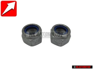 2x VW Originale Dado Esagonale, Autobloccante - N 10535201 - Foto 1 di 1