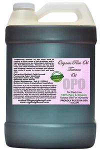Aceite de nuez de Tamanu puro 100 natural sin refinar 1 galón prensado en frío 128 oz - Imagen 1 de 2