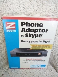 Zoom Model 5900 Home Phone Adapter for Skype - Picture 1 of 2