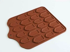 Small Size Edible Chocolate Gift Tag Mould Pan Candy Resin Soap Wax Melt - Picture 1 of 4