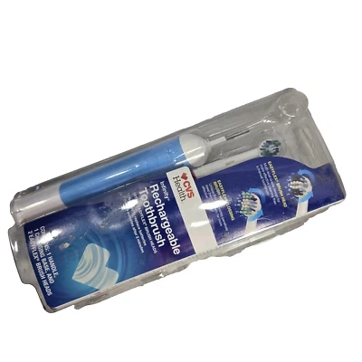 Cepillo de dientes recargable CVS EasyFlex Infinity 2 cabezales de cepillo base de carga Foto 1 de 3