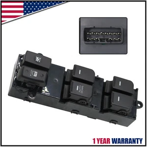 Left Driver Master Power Window Switch For 2011 2012 2013 Kia Soul 935702K010 US - Picture 1 of 10