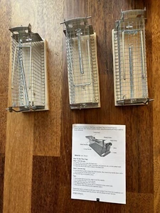 3 x Mausefalle Mäusefalle Mausefallen Tierfalle Mäuse Rattenfalle (Holz/Metall) - Bild 1 von 4