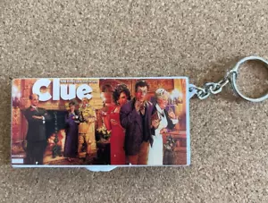 Mini Clue Vintage Keychain 1998 Hasbro Key Ring Rare Basic Fun Inc. - Picture 1 of 3