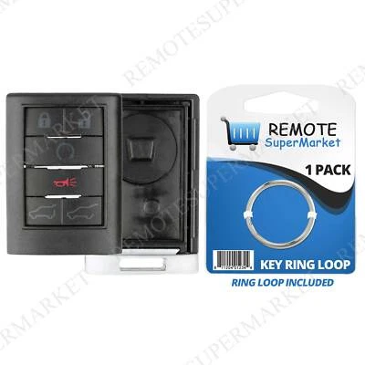Replacement for 2007-2014 Cadillac Escalade ESV EXT Remote Key Fob 6b Shell Case - Imagem 1 de 4