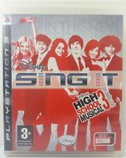 Disney Sing It High School Musical 3 Nos Années Lycée Sony Playstation 3 PS3 Fr