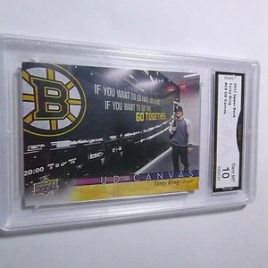 Torey Krug Bruins 2017 cubierta superior lona UD # C9 grado 10 L@@K - Imagen 1 de 2