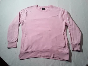 Nike Damen Dri-Fit Get Fit Crop Pink Pullover Large - Bild 1 von 13