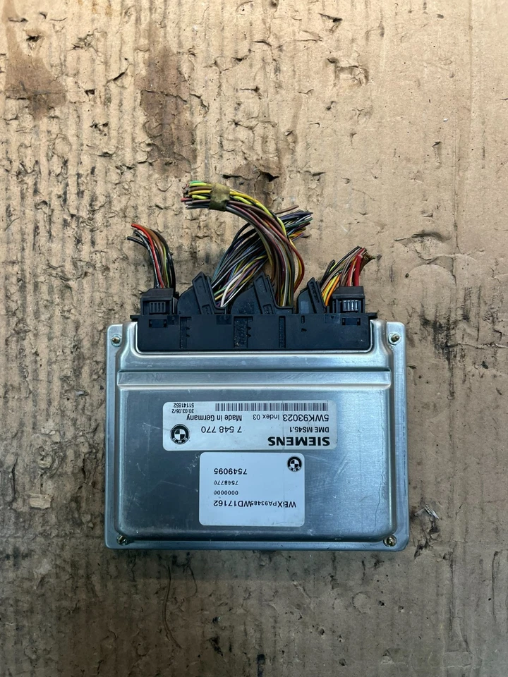 BMW 325i 2003 2004 2005 ECU ECM módulo de control del motor computadora OEM V2152 DW Foto 1 de 4