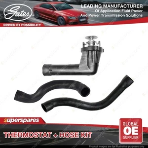 Gates Thermostat + Radiator Hose Kit for BMW 316i 318i E36 1.6L 1.8L 75KW 85KW - Picture 1 of 2