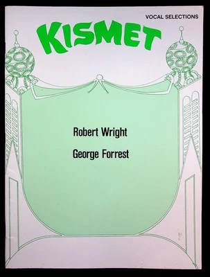 Kismet Piano Solos 1955 Songbook Romantic Comedy Musical Movie Sheet Music - Image 1 of 4
