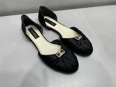 Chanel Ballet Flats Women's US 11, Black *Preowned* - Image 1 of 4