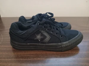 Converse El Distrito 359786F Black One Star Sneakers Boys Youth Size 13 - Picture 1 of 7