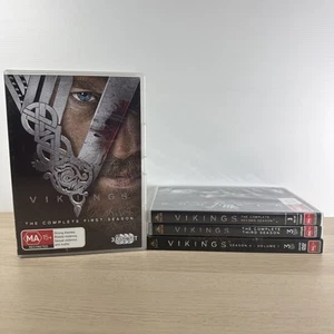 Vikings TV Series DVD Bundle 1-4 Seasons 1 2 3 Complete & Season 4 Part 1 & 2 - Bild 1 von 17