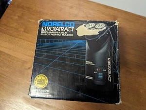 Vintage Norelco Rotatract 3 Rotary Electric Shaver Razor Cordless Rechargeable - Picture 1 of 9