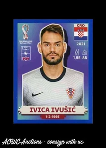 WM 2022 Sticker blau #CRO 4 Ivica Ivusic (Kroatien) - Bild 1 von 2