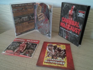 CANNIBAL HOLOCAUST 3 Discs Blu-Ray w/ Limited Slipcover & Soundtrack CD 1980 - Picture 1 of 5