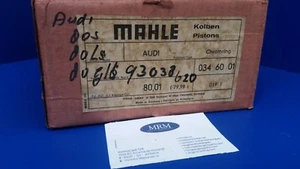 AUDI 80 S/LS/GLS-70 PS-from 1975 - 1 Piston Set MAHLE (4Pcs) Oversize 80,01mm ! - Bild 1 von 6