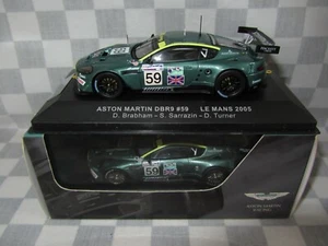 IXO 1/43 ASTON MARTIN DBR9 # 59 LE MANS 2005 BRABHAM - SARRAZIN - TURNER LTD ED - Picture 1 of 6