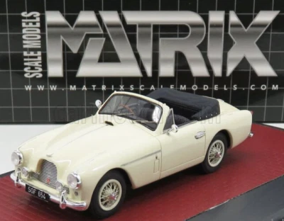 wonderful resin-modelcar 1/43 ASTON MARTIN DB2/4 DHC by Tickford  1955 - white- - Image 1 of 4