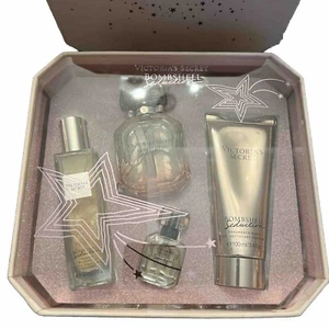 Bombshell Seduction Victoria Secret 4 Piece Set; Perfume (2) Shimmer Oil & Wash - Picture 1 of 5