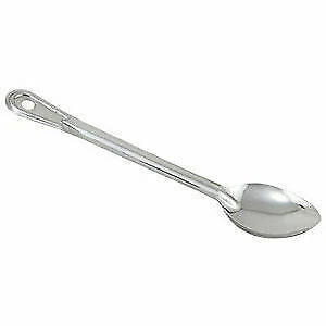 WinCo Bsot-18 18 Solid Basting Spoon Stainless