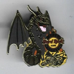 Hard Rock Cafe Pin Closed Montreal Dragon Series # 2 2009 pin - Picture 1 of 1