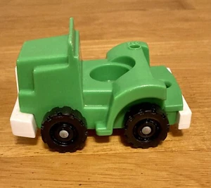 Vintage Fisher Price Little People #344 grüner Sattelzug für Copter Rig - Bild 1 von 5