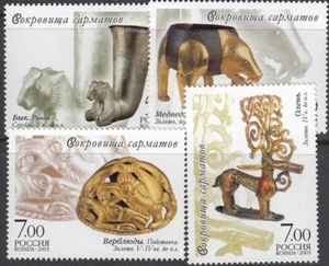 Russia 2005 Sc 1000-1003 Sarmat Treasures Scott 6883-6886 - Picture 1 of 1