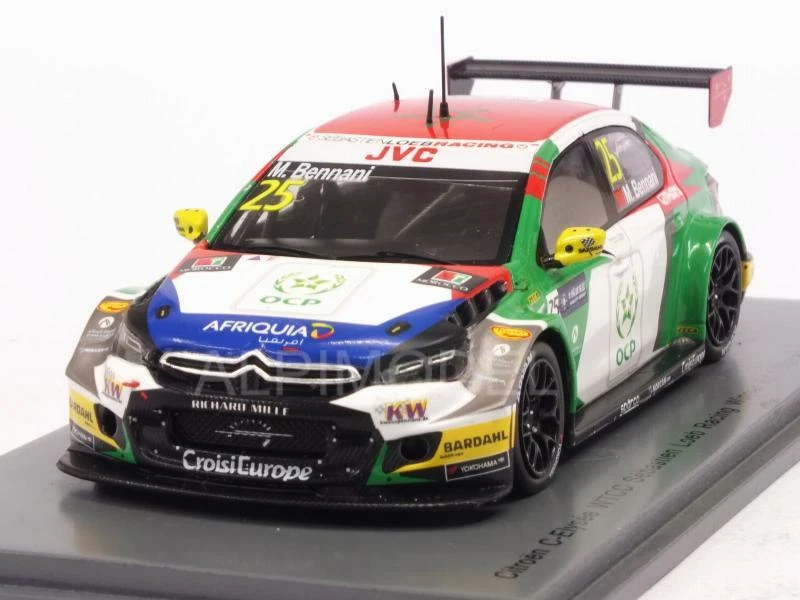 Citroen C-Elysee WTCC Winner Rd.1 Macau Guia Race 2017 Mehdi Be 1:43 SPARK SA158 - Immagine 1 di 1