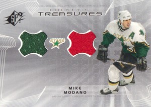 2001-02 SPx Hockey JERSEY #HT-MO Mike Modano