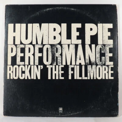 HUMBLE PIE - Performance Rockin' The Fillmore  1971 1st US Issue 2LP EX Frampton - Image 1 of 4