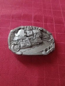 Goldwing belt buckle Made USA Buckles of America BA-263 Bagger - Picture 1 of 3