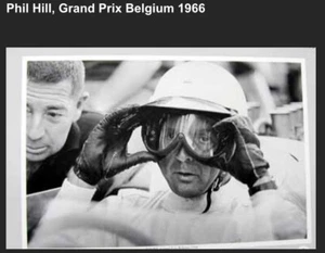 Phil Hill Grand Prix Belgium 1966 Car Poster! Own It WOW 😲 - Picture 1 of 1