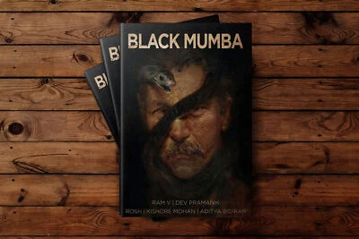 Black Mumba The Graphic Novel - Comic Hardcover Signed Copy.